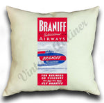 Braniff International Airways Pillow Case Cover