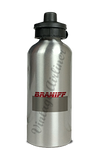 Braniff International 1980's Ticket Jacket Cover Aluminum Water Bottle