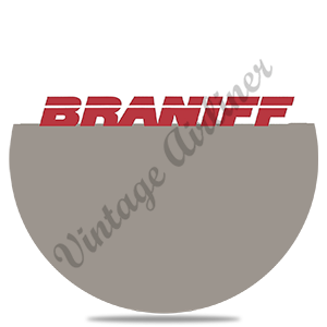 Braniff 1980's Logo Round Coaster