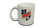 Braniff International 1950's Shield  Coffee Mug