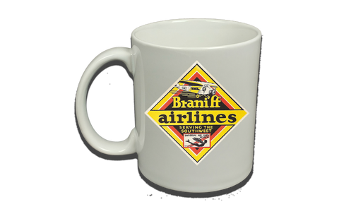 Braniff Airlines Original  Coffee Mug