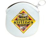 Braniff Airlines Original Round Coin Purse