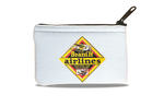 Braniff Airlines Original Bag Sticker Rectangular Coin Purse