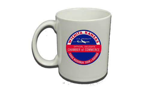 Braniff International Wichita Kansas Chamber Coffee Mug