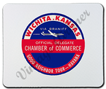 Braniff International Wichita Kansas Chamber Rectangular Mousepad