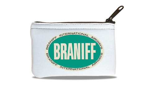 Braniff International Airways Bag Sticker Rectangular Coin Purse