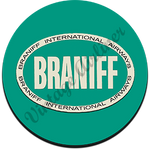 Braniff International Airways Round Coaster