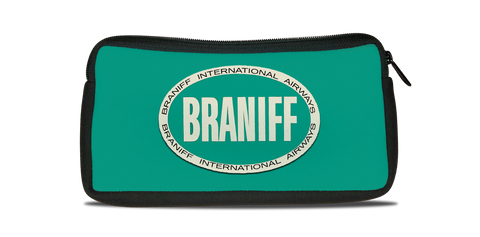 Braniff International Airways Bag Sticker Travel Pouch