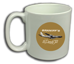 Braniff International Airways Golden El Dorado Jets  Coffee Mug