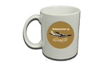 Braniff International Airways Golden El Dorado Jets  Coffee Mug