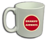 Braniff Airways Red Logo  Coffee Mug