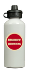 Braniff Airways Red Logo Aluminum Water Bottle