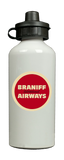 Braniff Airways Red Logo Aluminum Water Bottle