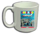 Braniff Airways Chicago 707  Coffee Mug