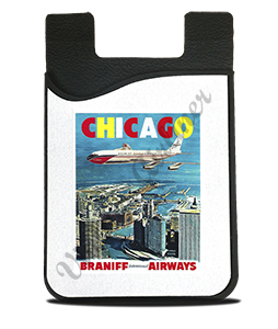 Braniff Airways Chicago 707 Card Caddy