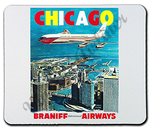 Braniff Airways Chicago 707 Reqtangular Mousepad
