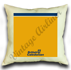 British Caledonian Logo Linen Pillow Case Cover