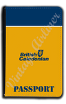 British Caledonian Logo Passport Case