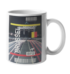 Brussel Baggage Tag Art Coffee Mug