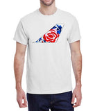 British Airways 747 Chelsea Rose Livery Tail T-Shirt