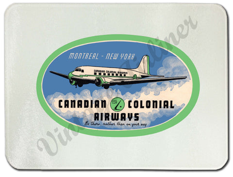 Canadian Colonial Airways Cutting Board