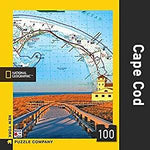 National Geographic Mini-Puzzles - Cape Cod by New York Puzzle Company - (100 pieces)