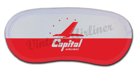 Capital Airlines Logo Bag Sticker Sleep Mask