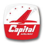 Capital Airlines Logo Magnets
