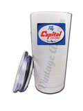 Capital Airlines 1950's Vintage Bag Sticker Tumbler