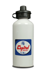 Capital Airlines 1950's Vintage Aluminum Water Bottle