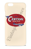 Central Airlines 1950's Vintage Bag Sticker Phone Case