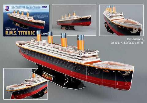 Titanic 3D Puzzle 113 Pieces