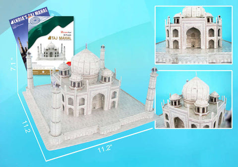 Taj Mahal 3D Puzzle With Book 87 Pcs