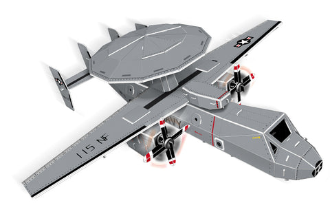 HAWKEYE PLANE 3D PUZZLE 84 PIECES