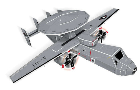 E2c Hawkeye Plane 3D Puzzle 84 Pieces