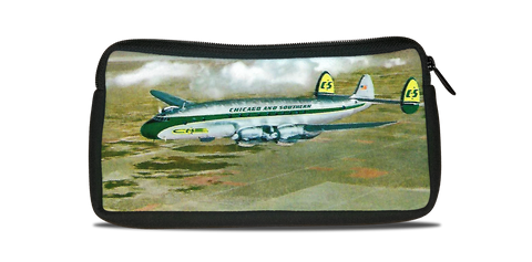 FS2004 C&S Lockheed l749 Constellation Green Bag Sticker Travel Pouch