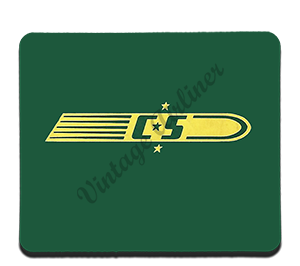 Chicago & Southern Airlines 1940's Logo Rectangular Mousepad