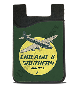 Chicago & Southern Airlines 1940's Card Caddy