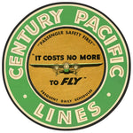 Century Pacific Lines Round Coaster