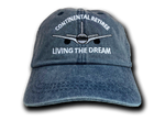 Continental Airlines Retiree Blue Cap