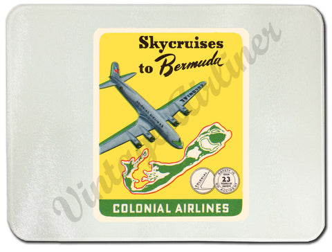 Colonial Airlines Cutting Board