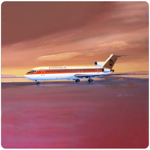 Continental 727 Coaster by Rick Broome