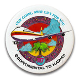 Continental Airlines Vintage Hawaii Magnets