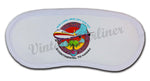 Continental Airlines Vintage Hawaii Bag Sticker Sleep Mask