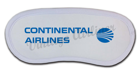 Continental Airlines 1967 Logo Bag Sticker Sleep Mask