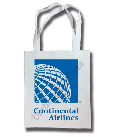 Continental Airlines Last Logo Tote Bag