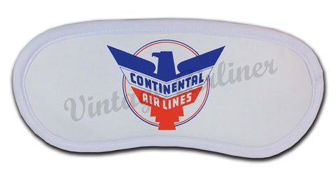Continental Airlines 1950's Logo Sleep Mask