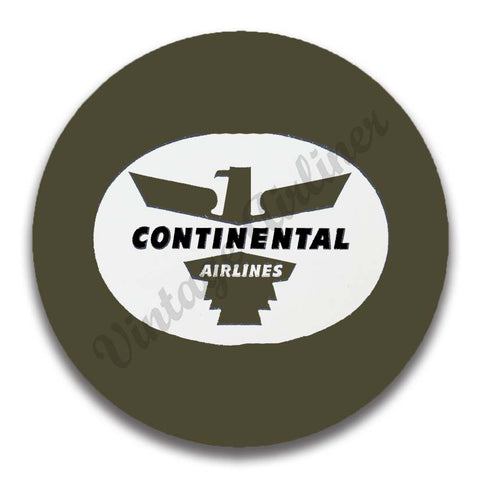 Continental Airlines Logo from the 1950's Magnets