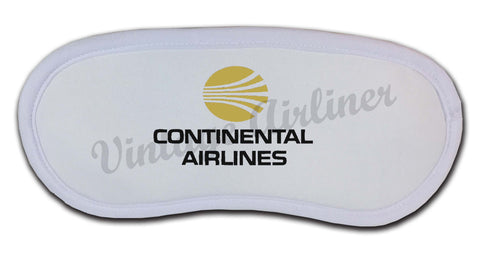Continental Airlines 1970's Logo Sleep Mask