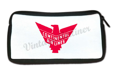 Continental Airlines Travel Pouch